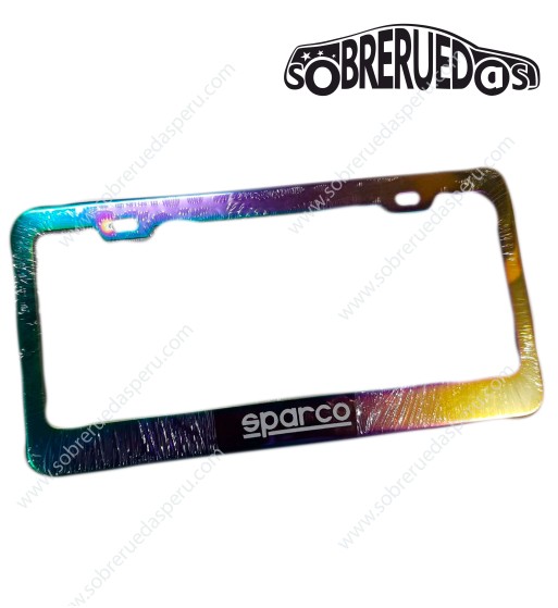 Portaplaca metal Tornasol