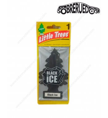 Ambientador arbolito chico  Little Trees Aroma Black Ice