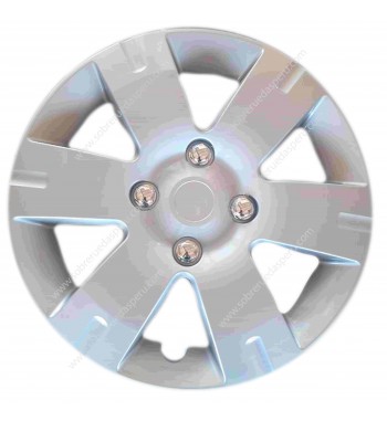 Tapa de Rueda 15" silver CF801255S