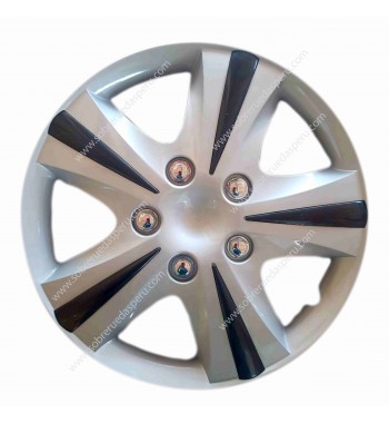 Tapa de Rueda 14" Gris/Negro CF80904SBK
