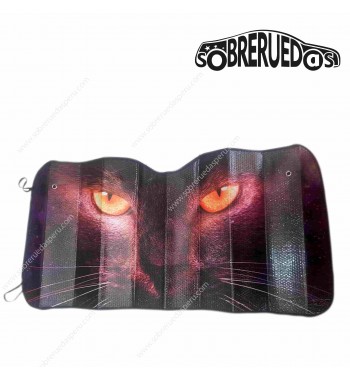 Tapasol Delantero Burbujas 146*68cm Gato