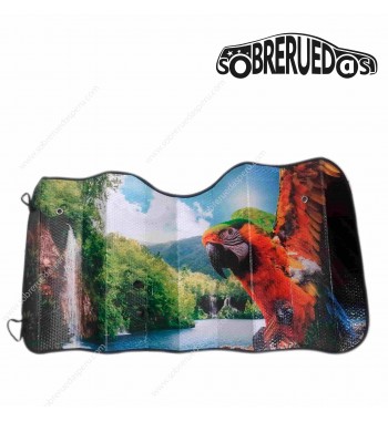 Tapasol Delantero Burbujas 130*60cm Loro Peru