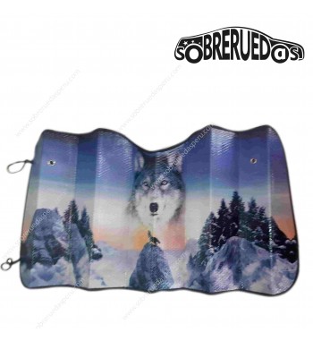 Tapasol Delantero Burbujas 130*60cm Lobo