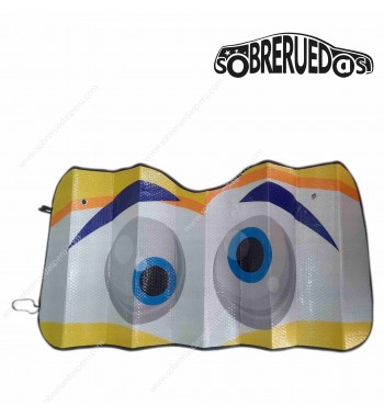 Tapasol Delantero Burbujas 130*60cm Ojos Locos