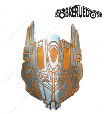 Sticker Adhesivo Transformer Amarillo 12.5cm*8cm