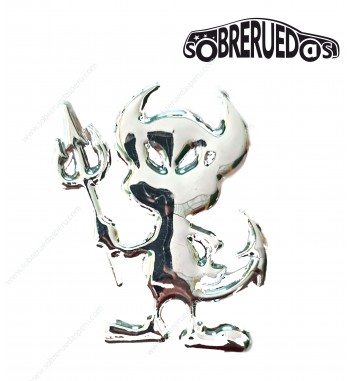 Sticker Adhesivo Plastico duro ABS Diablo FALA medida