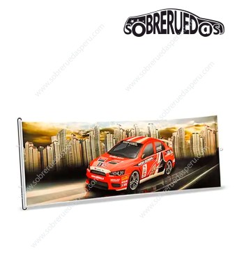 Tapasol Corredizo Auto Rojo